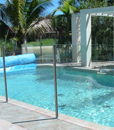 Stainless steel balustrade swimming pool fencing