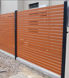 Australia style aluminium panel DIY fence