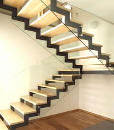 Z shape stairs