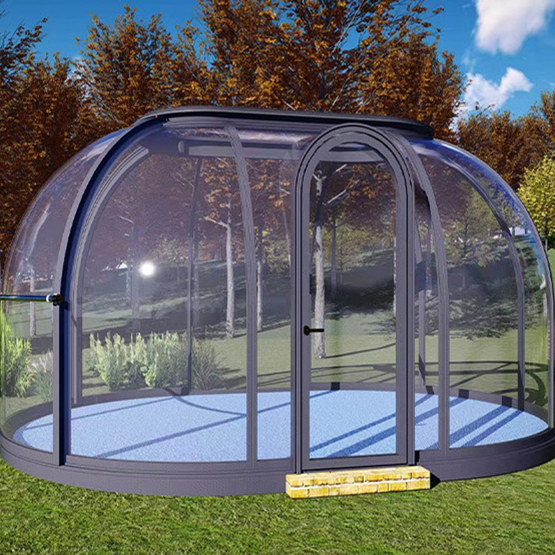Transparent Star Room Restaurant Hotal Outdoor BBQ Camping Spherical Tent Sun Room Canopy Pergola