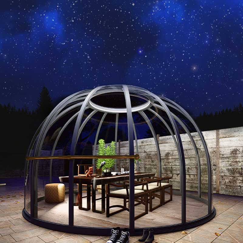 Transparent Star Room Restaurant Hotal Outdoor BBQ Camping Spherical Tent Sun Room Canopy Pergola
